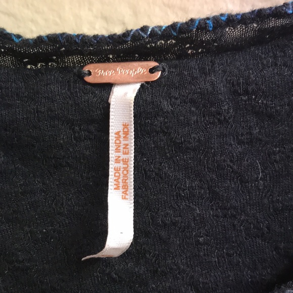 Free People Begonia Embroidered Top - Picture 4 of 9